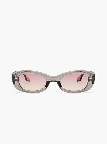 Crystal Color Frame Sunglasses