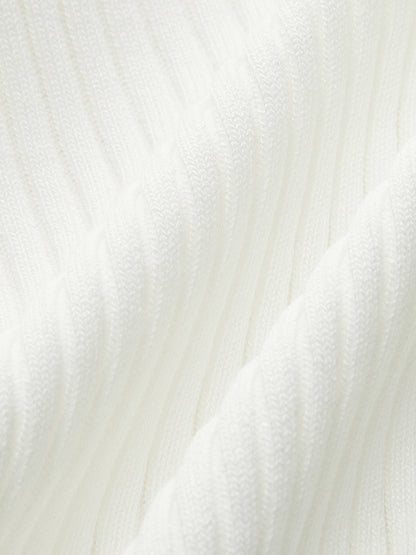 Ribbed Cut-Out Tank Top