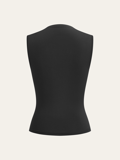 Asymmetric Sleeveless Top