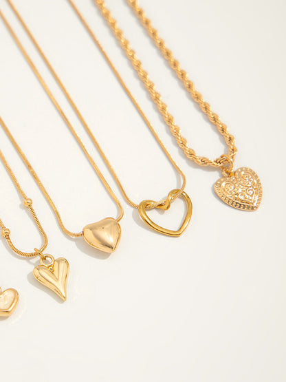 Layered Heart Necklaces