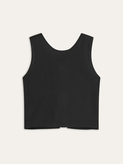Bow Tie Knit Top