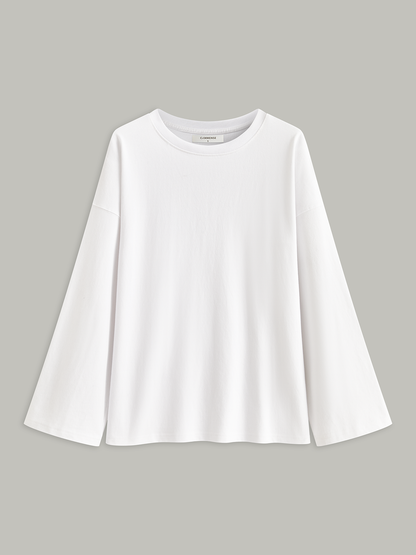 Long Sleeve Cotton T-Shirt
