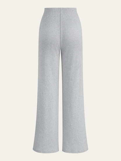 One-Shoulder Long Sleeve Top and Pants Set