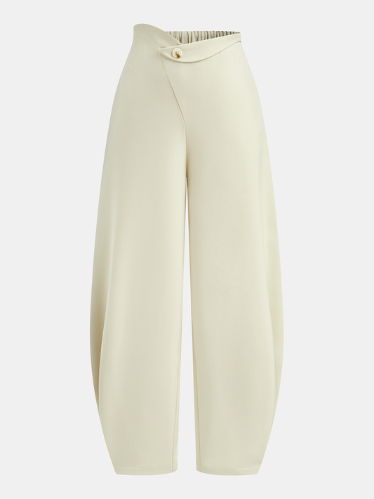 Off-Centered Barrel Pants