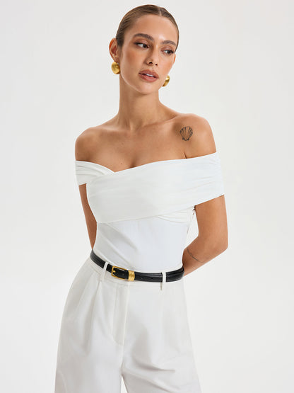 Bra-Free Off-Shoulder Top