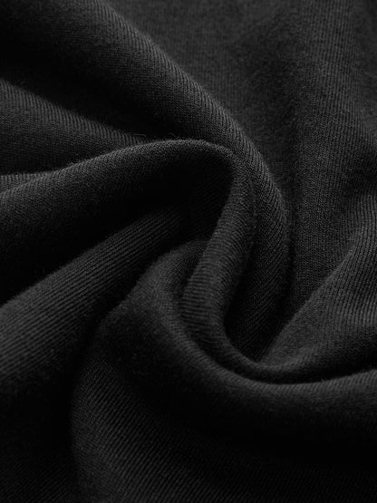 Flared Sleeve Polo Neck Fitted Top