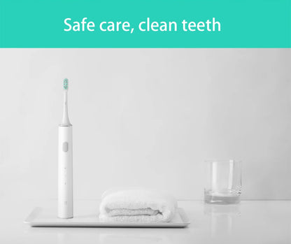 Mijia Electric Toothbrush T300 Long Battery Life Sonic Toothbrush IPX7 Waterproof High Frequency Vibration Magnetic Motor