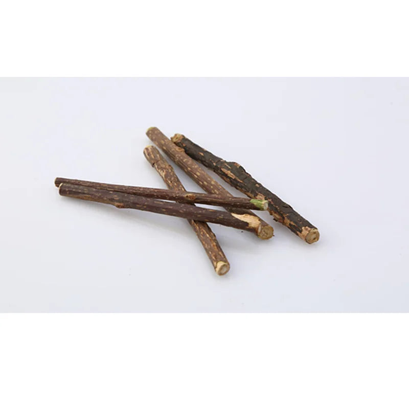 15pcs Pet Cat Toys Natural Catnip Cat Molar Stick Mint Caught Bite Excited Rods Silvervine For Cat Teeth Cleaning Treating
