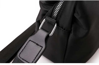 Vintage Nylon Waterproof Shoulder Bag Women Wild Crossbody Bag Simple Messenger Bag Daily Female Handbag Travel Lady Purse Bolso