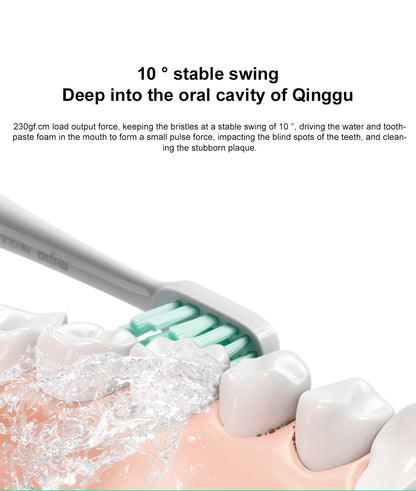 Mijia Electric Toothbrush T300 Long Battery Life Sonic Toothbrush IPX7 Waterproof High Frequency Vibration Magnetic Motor