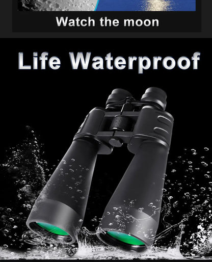 10-380x100 Powerful Binoculars Long Range Telescope Zoom HD BAK4 High Magnification Professional Monocular for Hunting Tourism