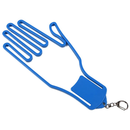 1pc Golf Gloves Stretcher Holder Keeper Hanger Gloves Support Frame Holder Rack Dryer Shaper Accessories Plastic with Metal Buck