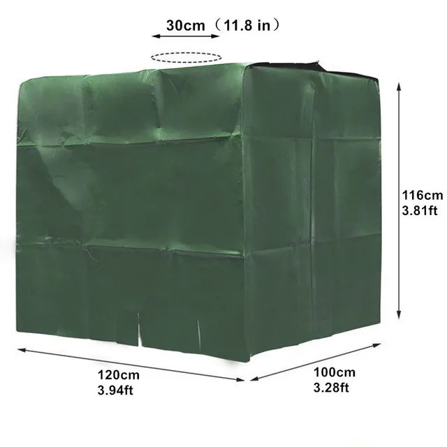 4 colors IBC Outdoor Cover For Rain Water Tank 1000 liters Container Foil Waterproof Anti-Dust Cover Sun Protection Oxford Cloth