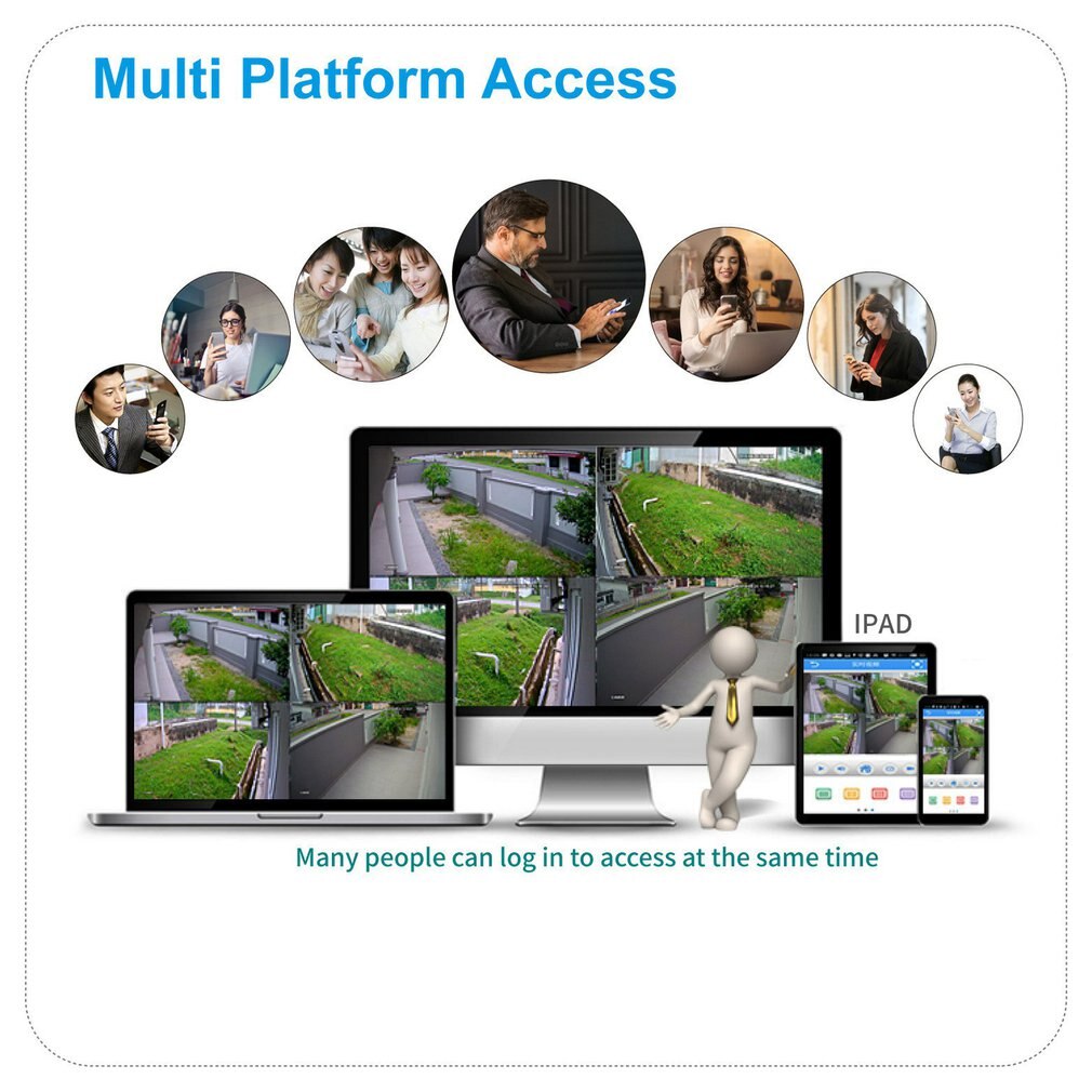 1080P Smart WIFI Wireless Full-color Light Bulb Camera 360° Panoramic E27 110-240V Home High-definition Night View Security Network Monitoring