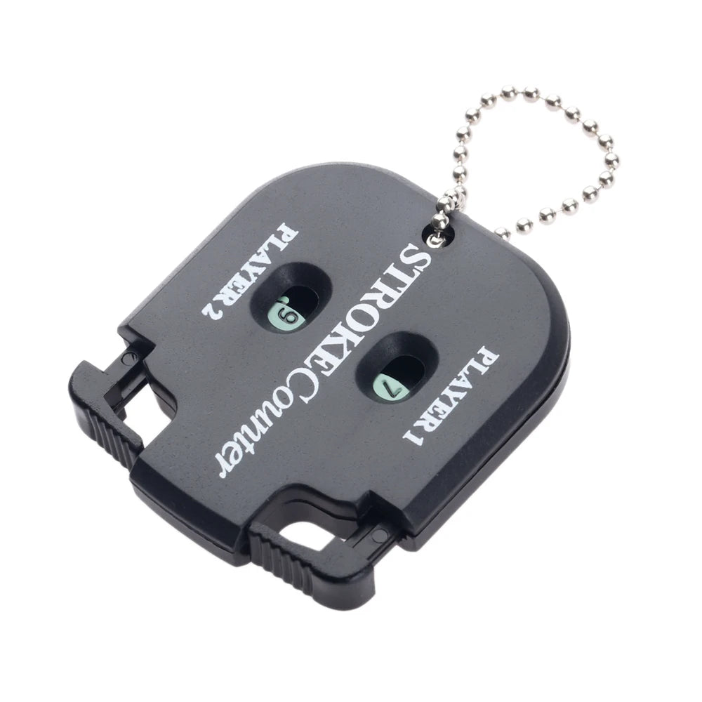 Mini Handy Golf Shot Count Stroke Putt Score Counter Two Digits Scoring Keeper With Key Chain Golf Accessorie Golf Training Aids