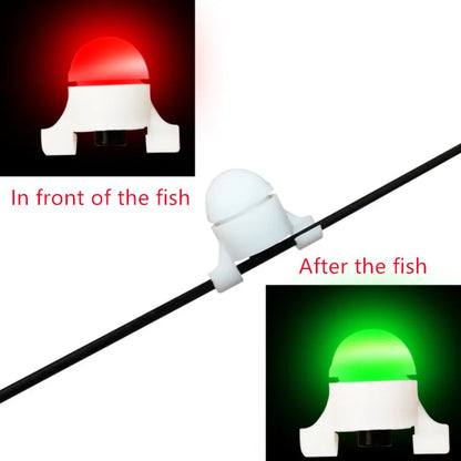 Bite Alarm with Battery Electronic Bite Signaling Device Fishing Alarm Rod Tip Carp Night Fishing Light Bite Indicator Fishing