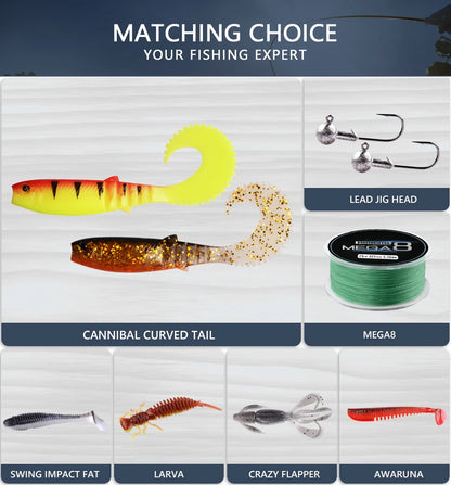 MEREDITH Fishing Connector 50PCS/Lot 2# 4# 6# 8# 10# Pin Bearing Rolling Swivel Stainless Steel With Snap Fishhook Lure Tackle
