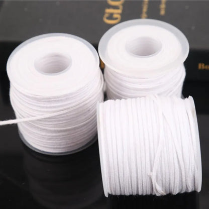 61 Meter/Roll White Candle Core Cotton Candle Handmade Candle Mold Making Kit for Household Smokeless Candle Production