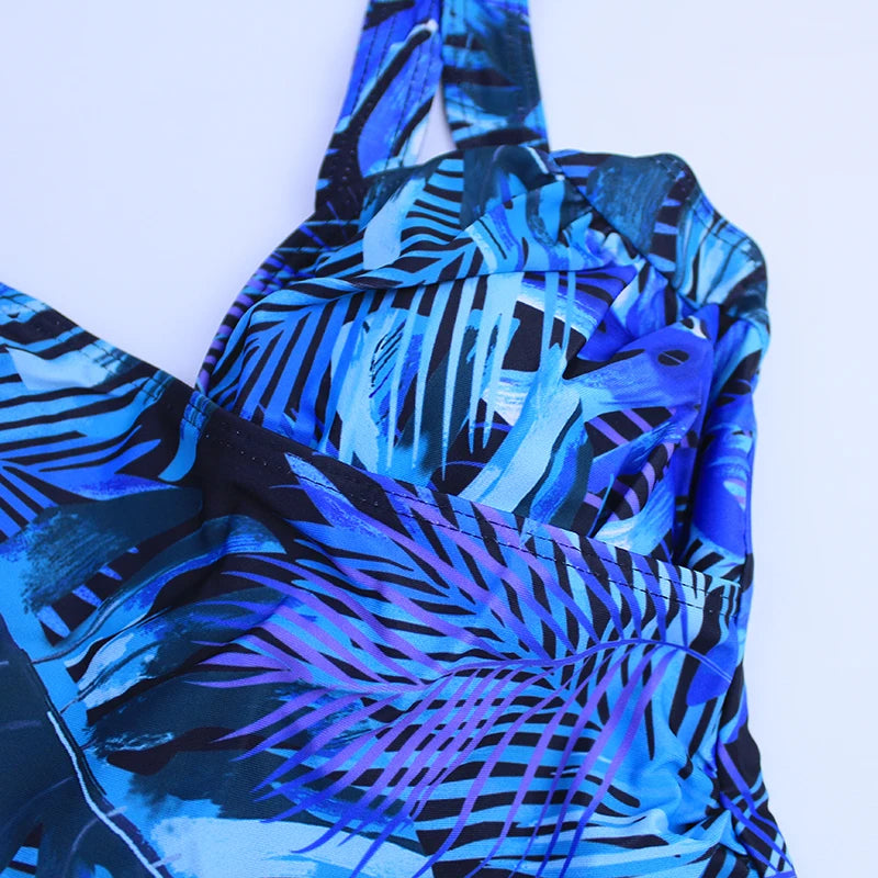 2024 One Piece Swimsuit Sexy Plus Size Swimwear Women Tummy Control Beach Wear for Bathing Suits Monokini Maillot De Bain Female