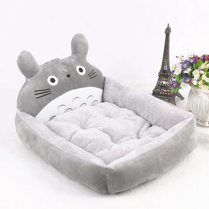 Winter Warm Puppy Cat Bed Sofa Washable Cartoon Pet Beds for Small Dogs Cats Yorkies Katten Kennels Pets Products Accessories