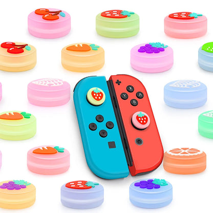 Pink Sakura Cherry blossom Flower Thumb Stick Grip Cap Joystick Cover For Nintend Switch Joy-con / Switch lite Controller