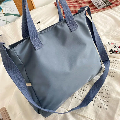 Nylon Waterproof Canvas Women Handbags Shoulder Bag Japanese Ladies Messenger Bag Student School Crossbody Bags for Girl Satchel