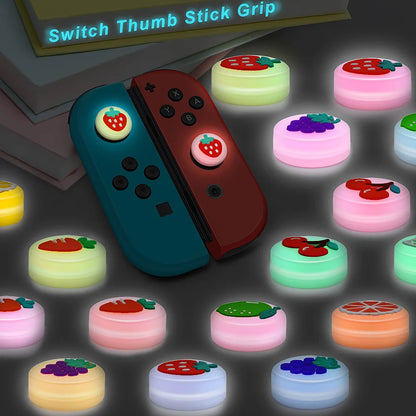 Pink Sakura Cherry blossom Flower Thumb Stick Grip Cap Joystick Cover For Nintend Switch Joy-con / Switch lite Controller