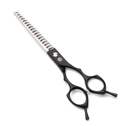 Purple Dragon 6.5" 7" Japan 440C Dog Grooming Scissors Straight Shears Chunker Shars Up/Down Curved Scissors Pet Scissors Z4009