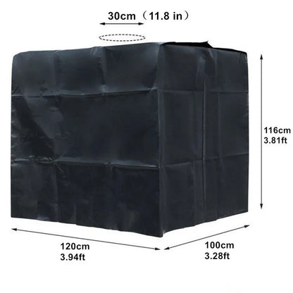 4 colors IBC Outdoor Cover For Rain Water Tank 1000 liters Container Foil Waterproof Anti-Dust Cover Sun Protection Oxford Cloth