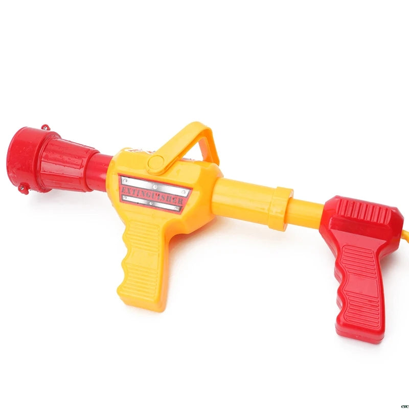 Fire Backpack Water Gun Large Capacity Fireman Water Guns Pull Out Shooting Summer Pool Beach Water Games Outdoor Toy Kids Gift