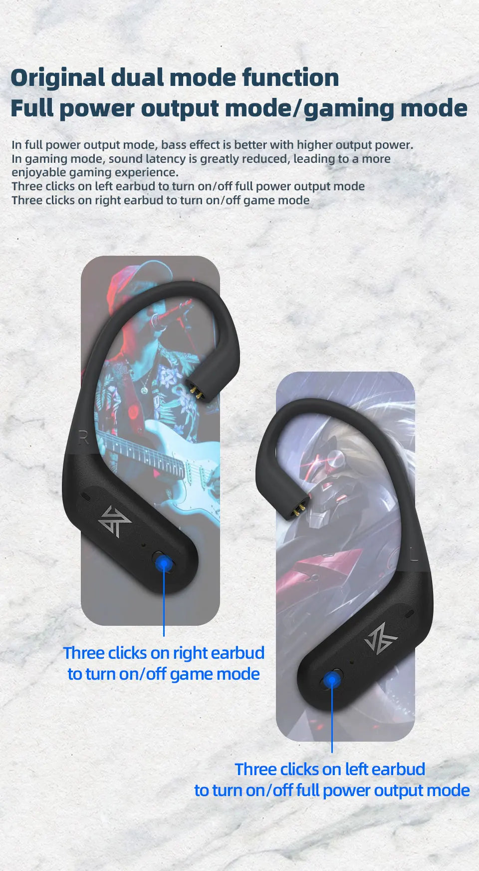 KZ AZ09 PRO Bluetooth 5.2 Cable Upgrade Wireless Ear Hook Earphone Cable With Charging Case For KZ ZAS ZAX ZSX AST ZS10 EDX PRO