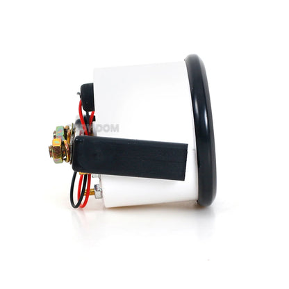 Vehicle Meter 12V Automobile Car Gauge 2" 52mm Water Temp Oil Temp Oil Press Fuel Volts Oil press kg Ammeter Gauge Black Shell