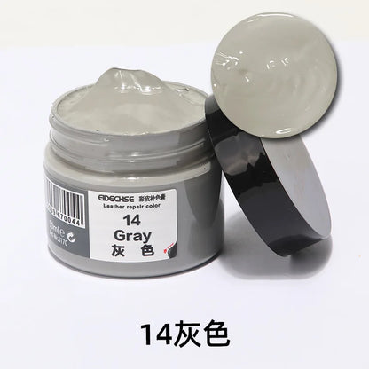 50ml Car Leather Repair Gel Kit Color Repair Home Car Seat Leather Dye Repair Refurbishing Cream Paste Leather Cleaner Car Paint