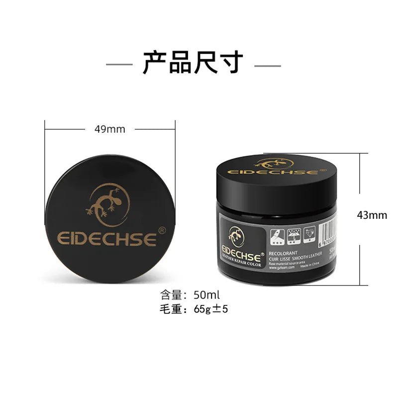 50ml Car Leather Repair Gel Kit Color Repair Home Car Seat Leather Dye Repair Refurbishing Cream Paste Leather Cleaner Car Paint