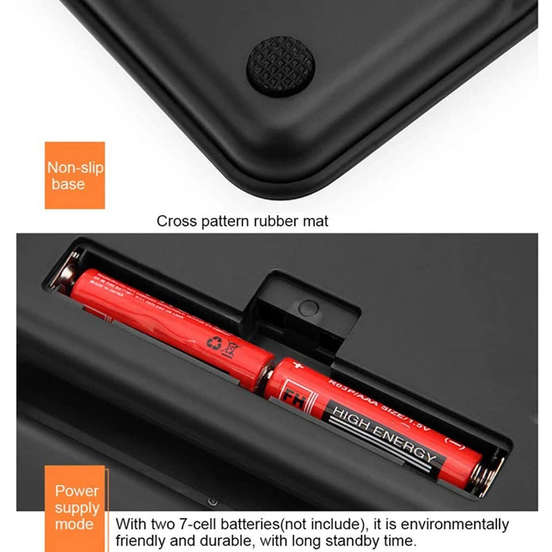 Portable Electronic Digital Kitchen Scale Coffee Brewing Timer High Precision 5kg 0.1g LCD Display Food Drip Scales