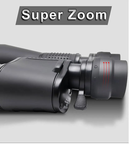 10-380x100 Powerful Binoculars Long Range Telescope Zoom HD BAK4 High Magnification Professional Monocular for Hunting Tourism