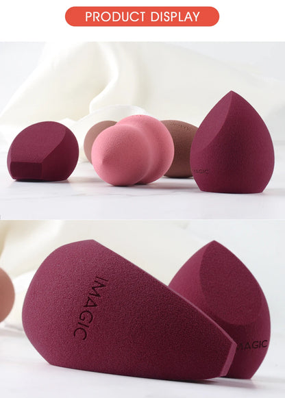 IMAGIC Beauty Sponge Face Wash Puff Gourd Water Drop Wet And Dry Makeup Tool