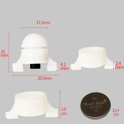 Bite Alarm with Battery Electronic Bite Signaling Device Fishing Alarm Rod Tip Carp Night Fishing Light Bite Indicator Fishing