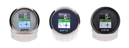 85mm GPS Speedometer Odometer Adjustable Trip ODO COG Voltmeter TFT Screen Speed Gauges For Motor Yacht Boat Car Outboard Engine