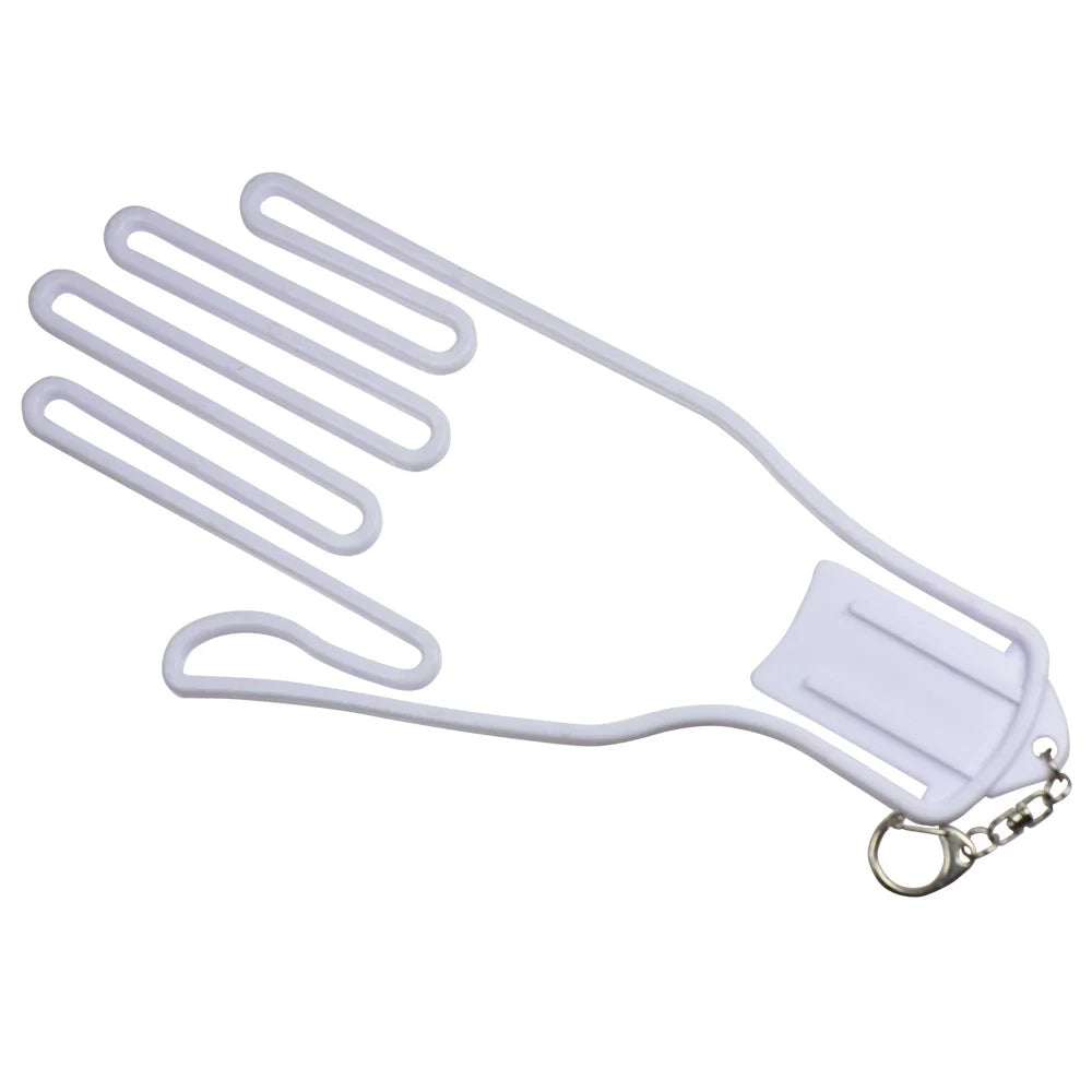 1pc Golf Gloves Stretcher Holder Keeper Hanger Gloves Support Frame Holder Rack Dryer Shaper Accessories Plastic with Metal Buck