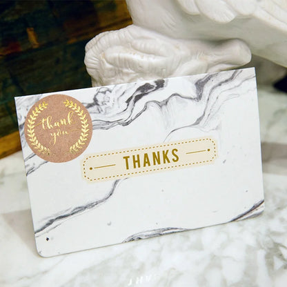 100-500pcs 1inch Vintage Kraft Paper Handmade With Love Stickers for Package Thank You Stationery Adhesive Labels Baking Seals