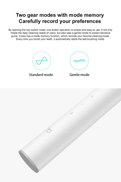 Mijia Electric Toothbrush T300 Long Battery Life Sonic Toothbrush IPX7 Waterproof High Frequency Vibration Magnetic Motor
