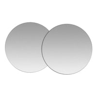 2PCS Silver 40x40