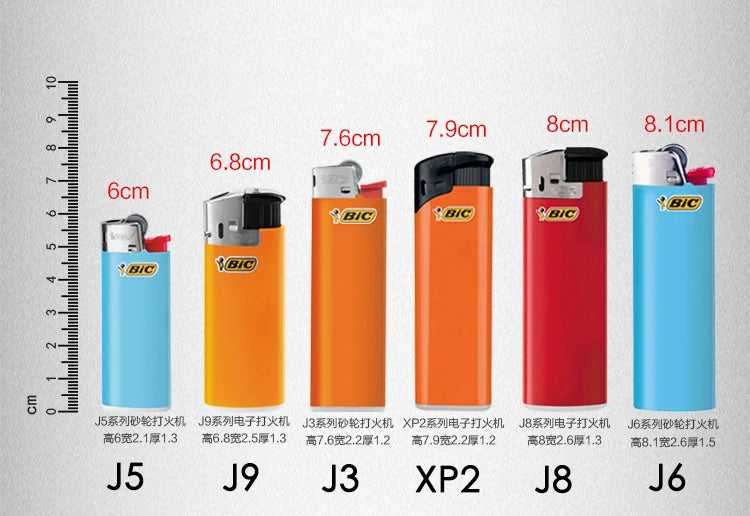 Clearance_Shiny Zinc Alloy Chromed Metal Shell For Small Bic Lighter J5 J25 No Lighter_Continuous updates