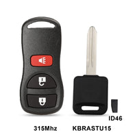 3B keyless chip key