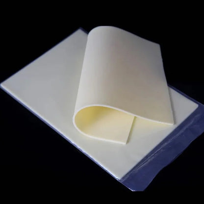Silicone Tattoo Practice Skin Double Fake 3mm Thick A4 Big Size For Permanent Makeup Tattoo Beginner Practice Synthetic Leather