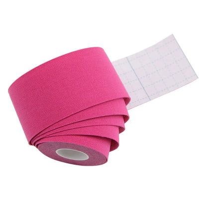 1 Roll Muscle Tape Bandage Sports Kinesiology Tape Roll Cotton Elastic Adhesive Strain Injury Muscle Sticker Kinesiologe