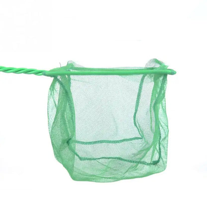 Portable Fish Net Long Handle Aquarium Accessories Fish Tank Landing Fishing Net Fish Migrate Cleaning Maintenance Tool Parts