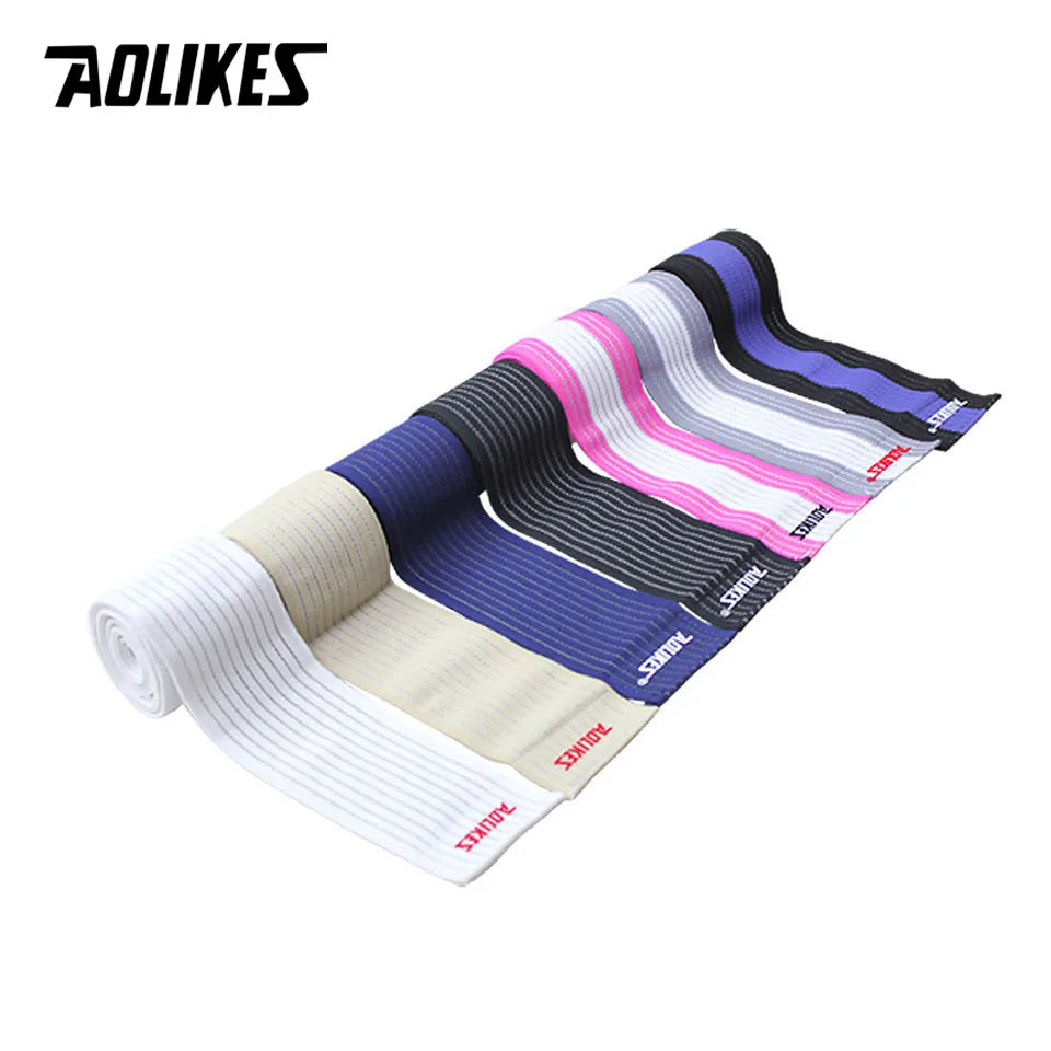 AOLIKES 1PCS Cotton Elastic Bandage Hand Sport Wristband Gym Support Wrist Brace Wrap Carpal Tunnel