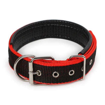 Adjustable Nylon Pet Dog Collar for Small Large Dogs Sturdy Puppy Big Dog Collars Pitbull Pug Products for Pets Honden Halsband